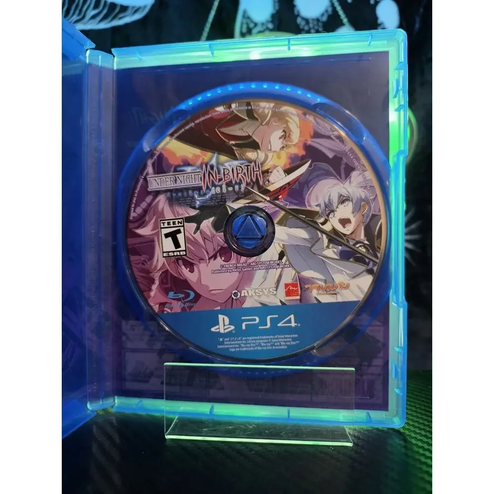 Sony PlayStation 4 Arc Systems Under Night In-Birth Exe:Late[cl-r] 2020